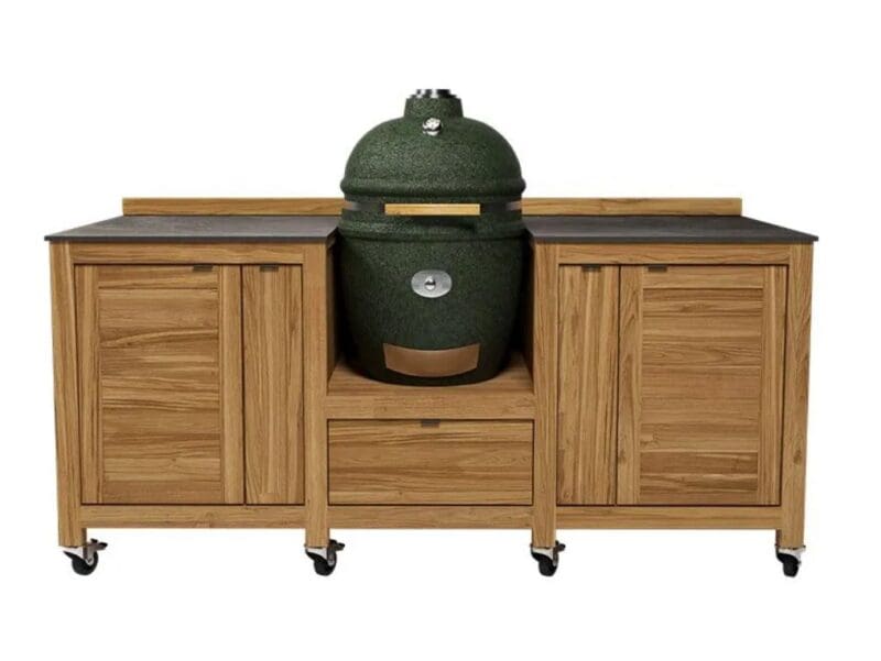 Big Green Egg Island On Wheels | Bari - Image 5