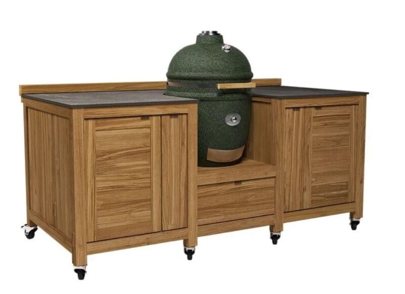 Big Green Egg Island On Wheels | Bari - Image 4