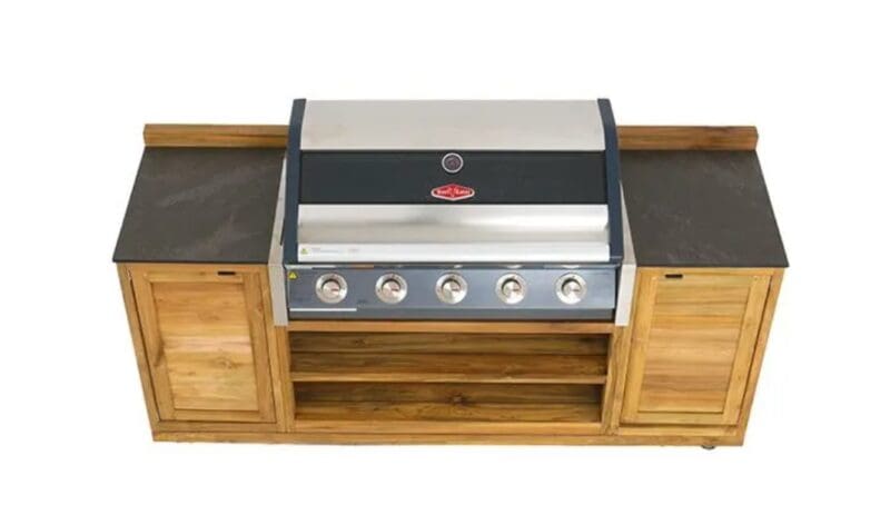 BBQ Cabinet Unit Trolley on Wheels | Bari - Image 11
