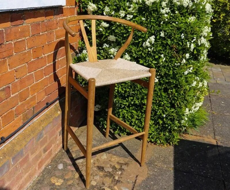 TEAK BAR CHAIR | Bari