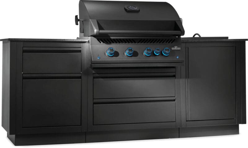 OASIS™ 105 Outdoor Kitchen, Built-in 700 Series 32 - matt black - Image 6