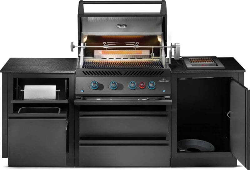 OASIS™ 105 Outdoor Kitchen, Built-in 700 Series 32 - matt black - Image 3